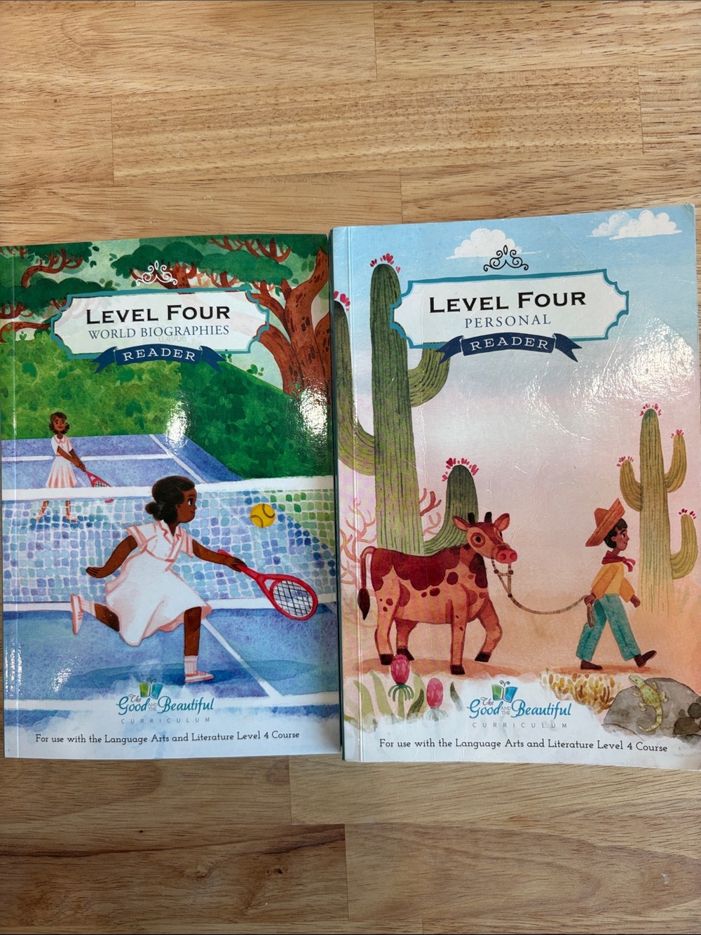 The Good and the Beautiful 4th grade readers